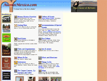 Tablet Screenshot of alamosmexico.com